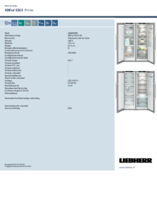 Instructie LIEBHERR side by side koelkast rvs XRFsd 5265 20