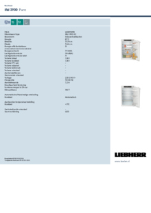 Instructie LIEBHERR waterfilter 9880980