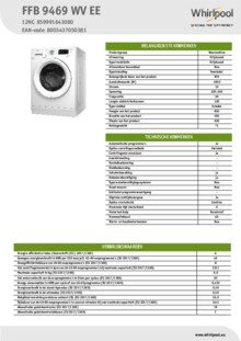 Instructie WHIRLPOOL afzuigkap inbouw UEI 102F LR X