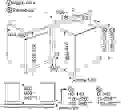 Maattekening ATAG vaatwasser inbouw VA63315VT