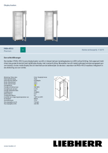 Product informatie LIEBHERR koelkast professioneel rvs look FKDv4513 21