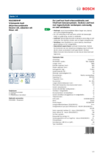 Product informatie BOSCH koelkast KGE36EW4P