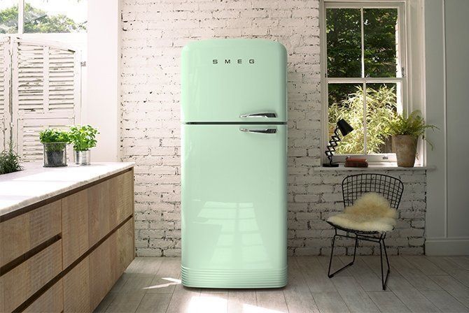 Update en kleuren Smeg FAB50 serie koelkasten